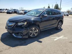 Salvage cars for sale from Copart Rancho Cucamonga, CA: 2016 Acura RDX Advance