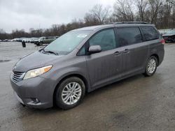 Toyota salvage cars for sale: 2013 Toyota Sienna XLE