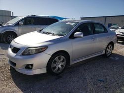 Salvage cars for sale at Arcadia, FL auction: 2009 Toyota Corolla Base