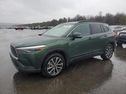 Salvage cars for sale at Brookhaven, NY auction: 2022 Toyota Corolla Cross XLE