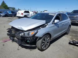 Salvage cars for sale from Copart Vallejo, CA: 2018 Hyundai Elantra GT