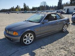 BMW 3 Series salvage cars for sale: 2001 BMW 325 CI