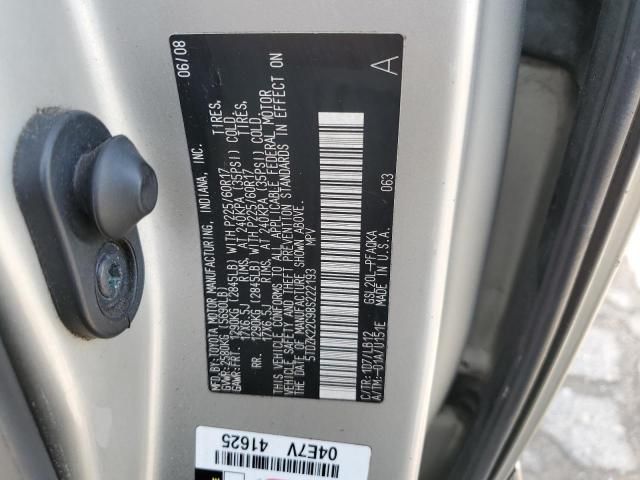 2008 Toyota Sienna XLE