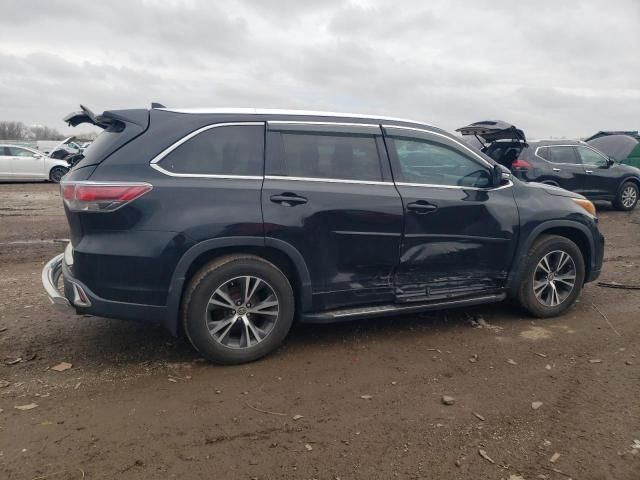 2016 Toyota Highlander XLE