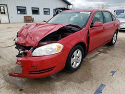 Chevrolet salvage cars for sale: 2007 Chevrolet Impala LT