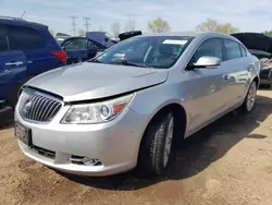 Salvage cars for sale from Copart Elgin, IL: 2013 Buick Lacrosse Touring