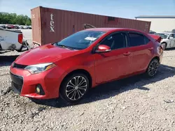 Salvage cars for sale at Hueytown, AL auction: 2016 Toyota Corolla L