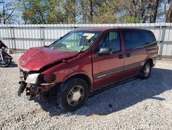 Salvage cars for sale at Rogersville, MO auction: 2002 Chevrolet Venture