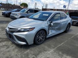 Salvage cars for sale from Copart Wilmington, CA: 2021 Toyota Camry SE