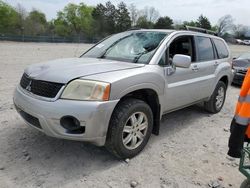 Salvage cars for sale at Madisonville, TN auction: 2010 Mitsubishi Endeavor LS