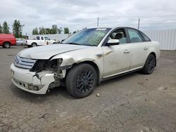 Salvage cars for sale from Copart Portland, OR: 2008 Ford Taurus SEL