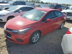 Chevrolet salvage cars for sale: 2017 Chevrolet Cruze LT