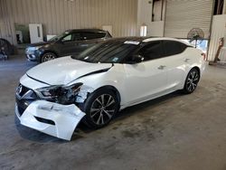 Salvage cars for sale from Copart Lufkin, TX: 2018 Nissan Maxima 3.5S