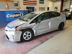 Salvage cars for sale from Copart Angola, NY: 2015 Toyota Prius