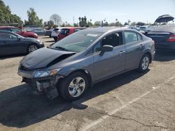 Salvage cars for sale at Van Nuys, CA auction: 2014 Honda Civic LX