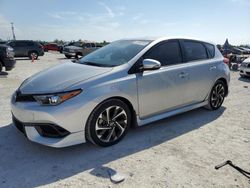 Scion IM salvage cars for sale: 2016 Scion IM