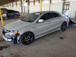 Mercedes-Benz cla-Class salvage cars for sale: 2018 Mercedes-Benz CLA 250