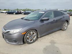 Salvage cars for sale at Fresno, CA auction: 2017 Honda Civic LX