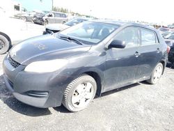 Salvage cars for sale at Montreal Est, QC auction: 2012 Toyota Corolla Matrix