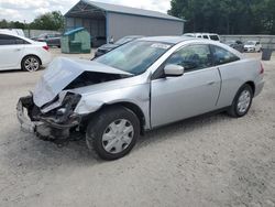 Vehiculos salvage en venta de Copart Midway, FL: 2005 Honda Accord LX