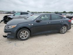 Salvage cars for sale from Copart San Antonio, TX: 2016 KIA Optima LX