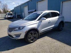Salvage cars for sale from Copart Anchorage, AK: 2017 Lincoln MKC Reserve