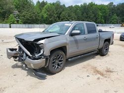 Salvage trucks for sale at Gainesville, GA auction: 2017 Chevrolet Silverado K1500 LT