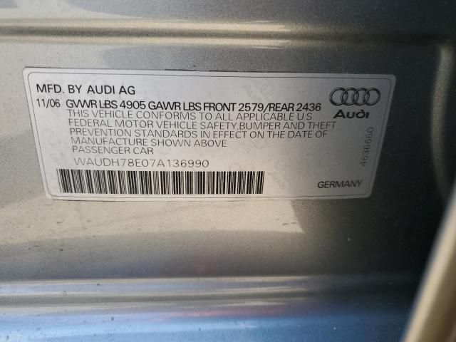 2007 Audi A4 3.2 Quattro