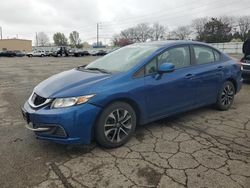 Salvage cars for sale from Copart Moraine, OH: 2013 Honda Civic EX