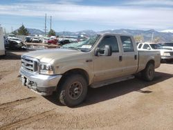 Salvage cars for sale at Colorado Springs, CO auction: 2001 Ford F350 SRW Super Duty