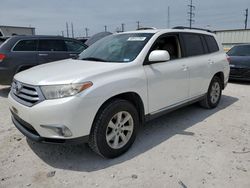 Salvage cars for sale at Haslet, TX auction: 2012 Toyota Highlander Base