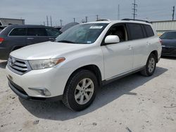 Toyota Highlander salvage cars for sale: 2012 Toyota Highlander Base