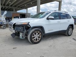 Salvage cars for sale from Copart West Palm Beach, FL: 2014 Jeep Cherokee Latitude