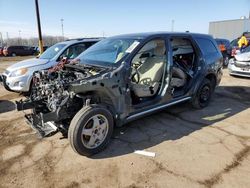 Salvage cars for sale at Woodhaven, MI auction: 2018 Dodge Durango SXT