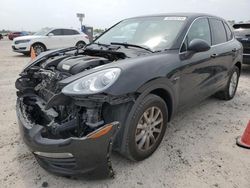 Salvage cars for sale at Houston, TX auction: 2014 Porsche Cayenne S Hybrid