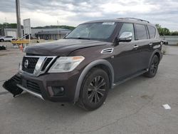 Nissan Armada salvage cars for sale: 2017 Nissan Armada SV