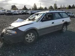 Salvage cars for sale at Portland, OR auction: 1996 Subaru Legacy Outback