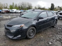 Salvage cars for sale from Copart Portland, OR: 2018 Toyota Corolla L