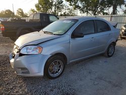 Salvage cars for sale from Copart Riverview, FL: 2011 Chevrolet Aveo LS