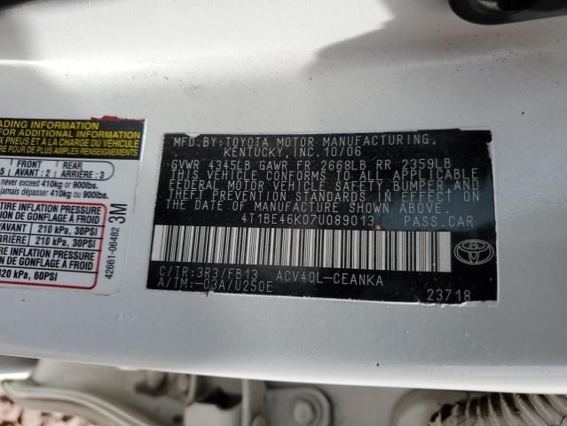 2007 Toyota Camry CE