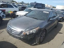 Salvage cars for sale at Martinez, CA auction: 2012 Honda Accord EXL