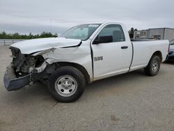 Salvage cars for sale from Copart Fresno, CA: 2014 Dodge RAM 1500 ST