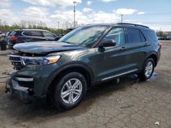 Salvage cars for sale from Copart Woodhaven, MI: 2023 Ford Explorer XLT