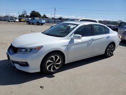 Salvage cars for sale at Nampa, ID auction: 2017 Honda Accord EXL