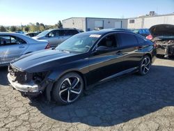 Honda Accord Sport salvage cars for sale: 2020 Honda Accord Sport