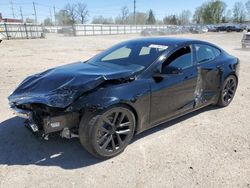 Salvage cars for sale at Lansing, MI auction: 2021 Tesla Model S