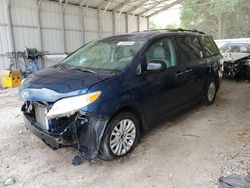 Carros salvage a la venta en subasta: 2011 Toyota Sienna XLE