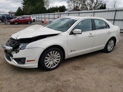 Salvage cars for sale at Finksburg, MD auction: 2012 Ford Fusion Hybrid