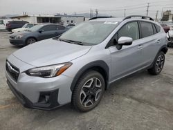 Salvage cars for sale from Copart Sun Valley, CA: 2019 Subaru Crosstrek Limited