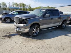 Salvage cars for sale from Copart Spartanburg, SC: 2004 Ford F150 Supercrew